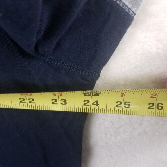 Nautica‎ nwt navy men's xxl/ttg 100% cotton embroidered crew neck long sleeve - Picture 10 of 11